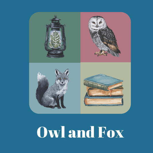 Large Rectangles - Owl and Fox