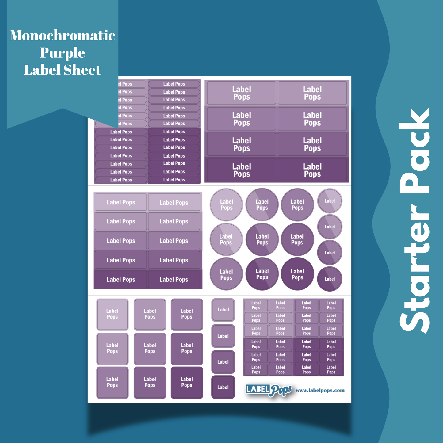 Monochromatic Purple - Starter Pack