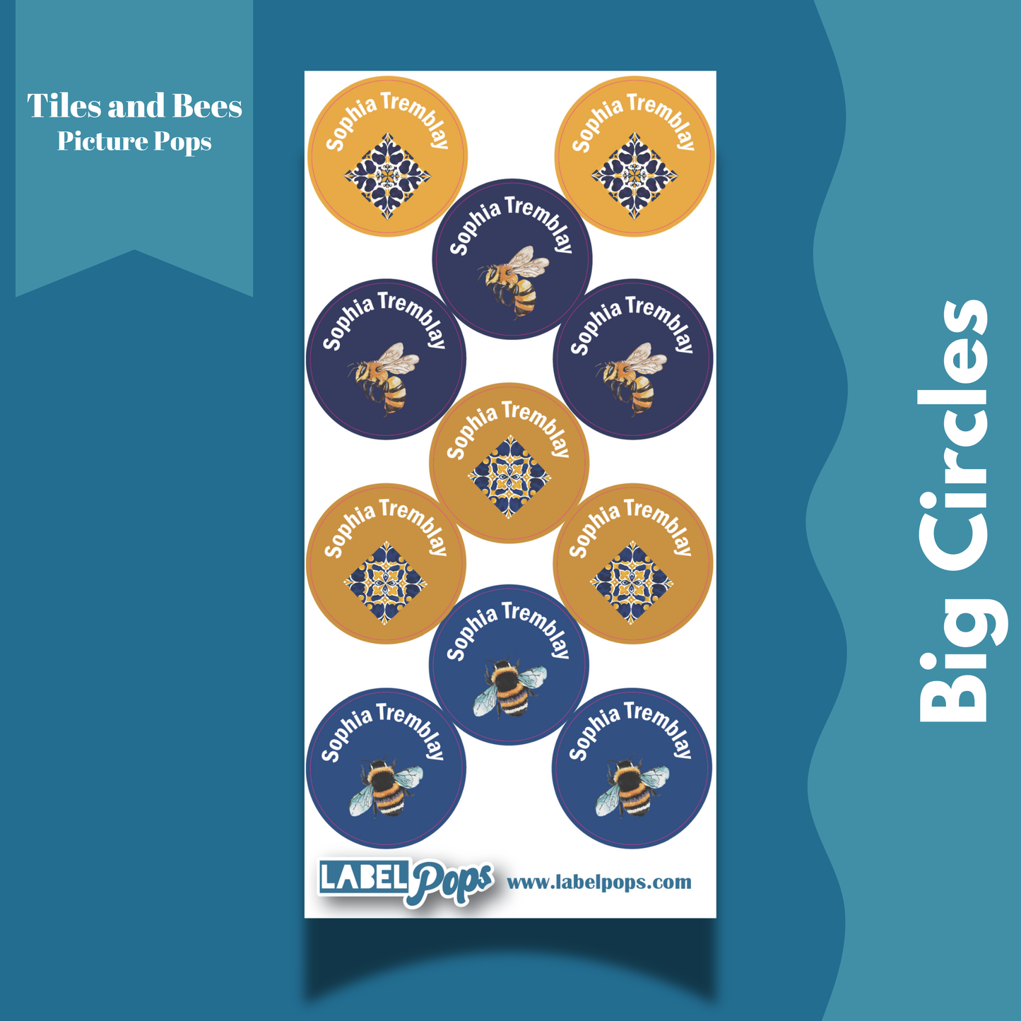 Large Circles - Bees