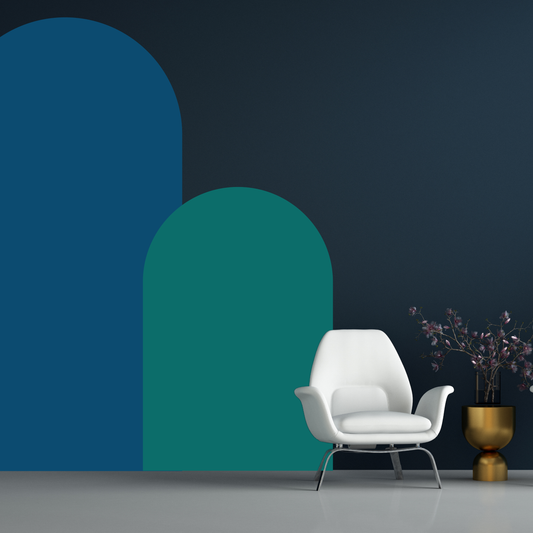 Arch Wall Decal/Wall Sticker - 40 Colour Options - 24" x 36"