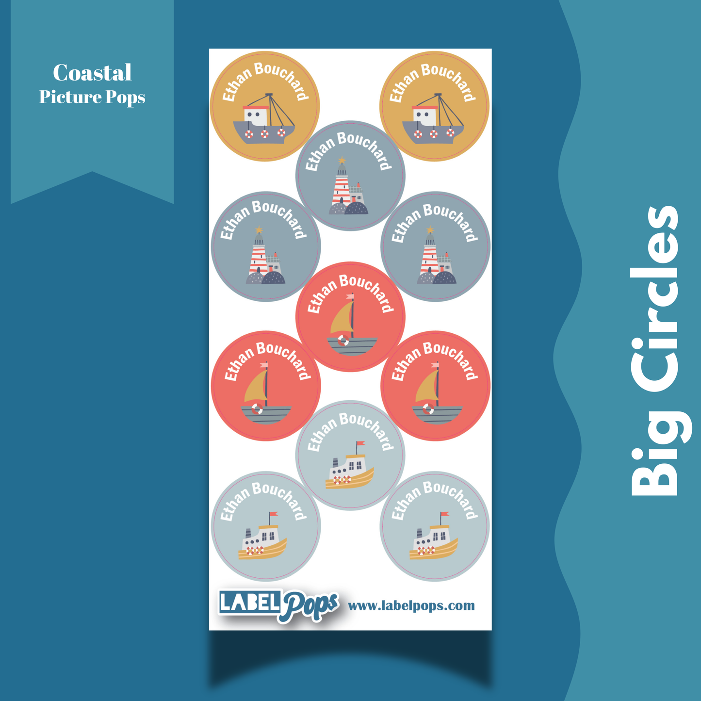 Large Circles - Coastal