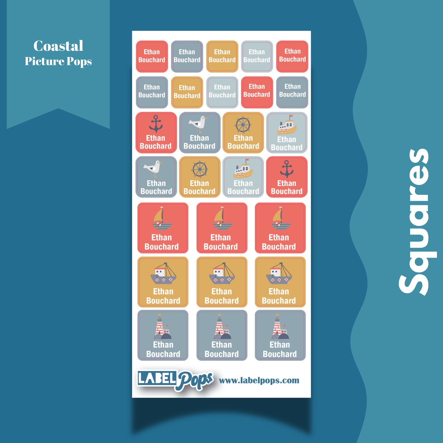 Squares - Coastal