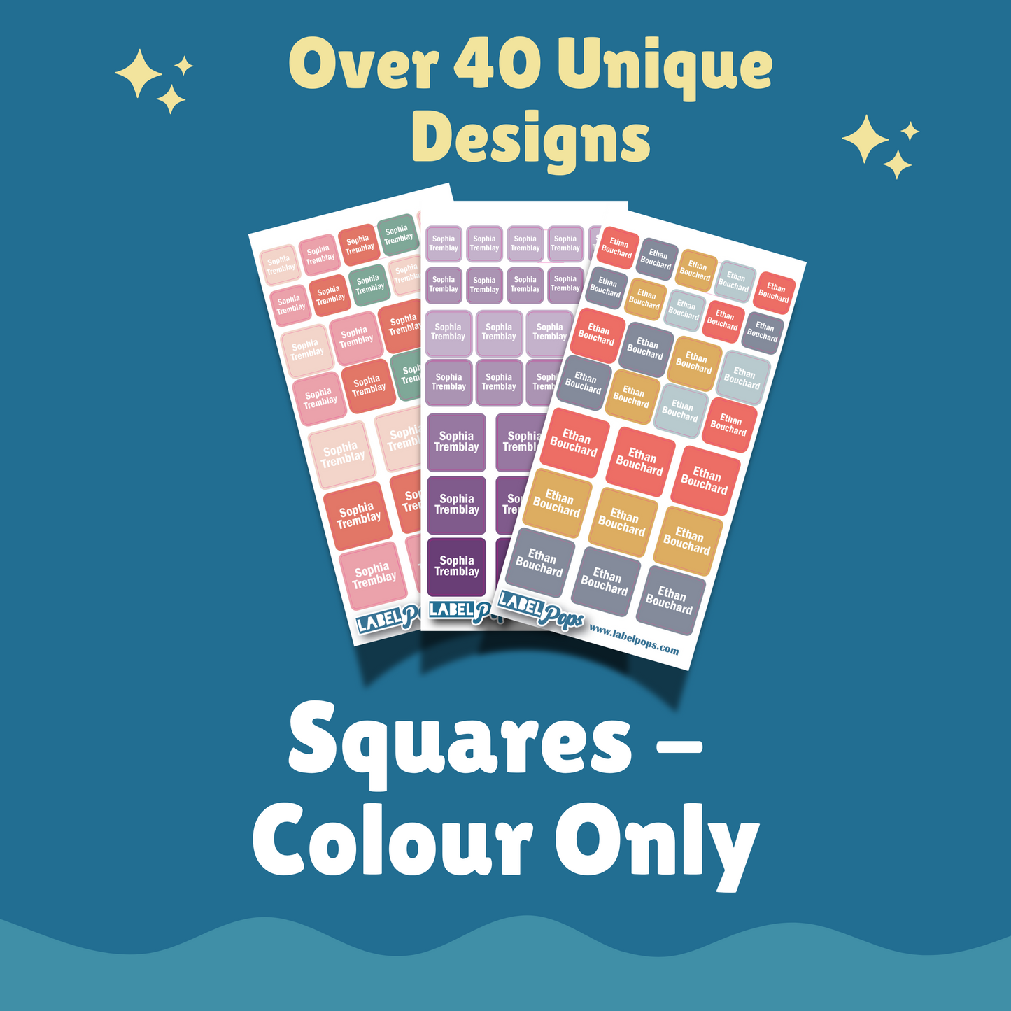 Squares - Monochromatic Stone