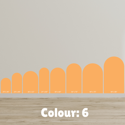 Arch Wall Decal/Wall Sticker - 40 Colour Options - 24" x 36"