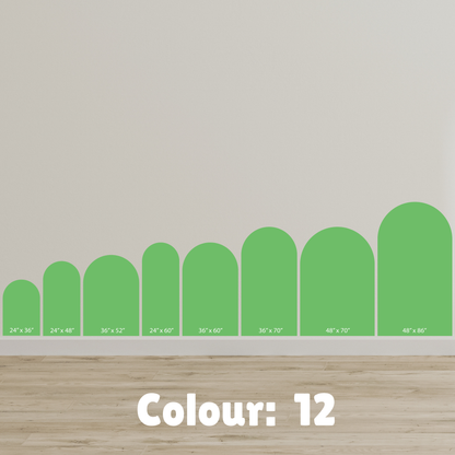 Arch Wall Decal/Wall Sticker - 40 Colour Options - 24" x 36"