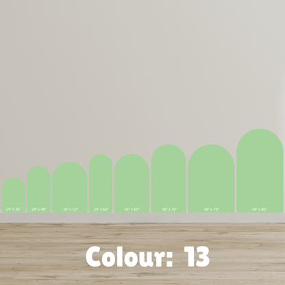 Arch Wall Decal/Wall Sticker - 40 Colour Options - 24" x 36"