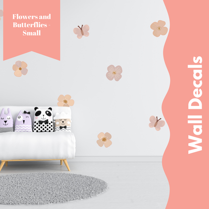 Flowers and Butterflies (Small)