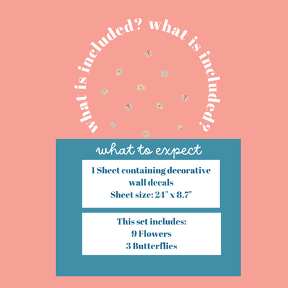 Flowers and Butterflies (Small)