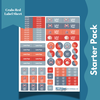 Crabs Red - Starter Pack