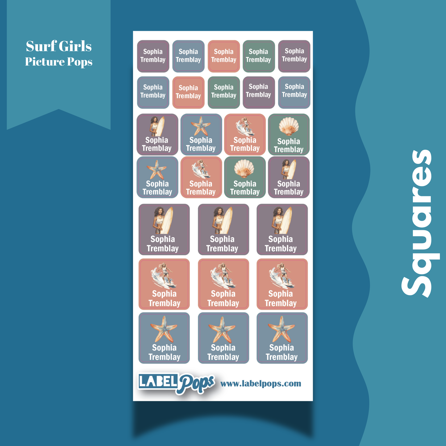 Squares - Surf Girls