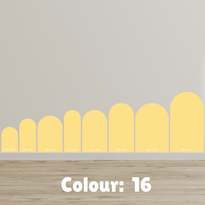 Arch Wall Decal/Wall Sticker - 40 Colour Options - 24" x 36"