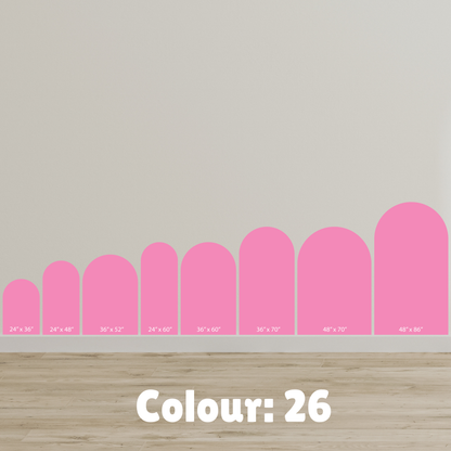 Arch Wall Decal/Wall Sticker - 40 Colour Options - 24" x 36"