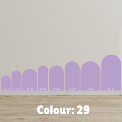 Arch Wall Decal/Wall Sticker - 40 Colour Options - 24" x 36"