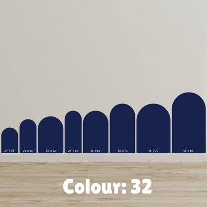 Arch Wall Decal/Wall Sticker - 40 Colour Options - 24" x 36"