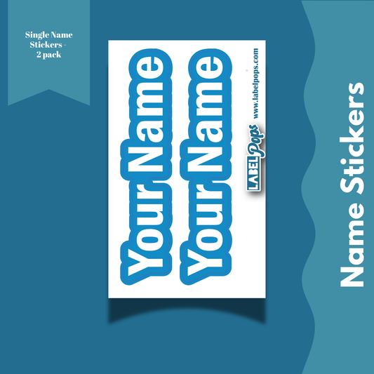 Personalized Sticker - 2 pack