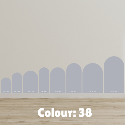 Arch Wall Decal/Wall Sticker - 40 Colour Options - 24" x 36"