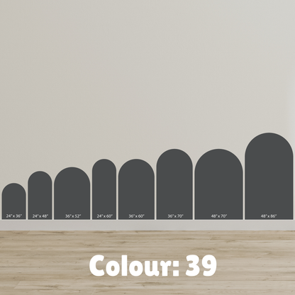 Arch Wall Decal/Wall Sticker - 40 Colour Options - 24" x 36"