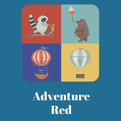 Squares - Adventure Red