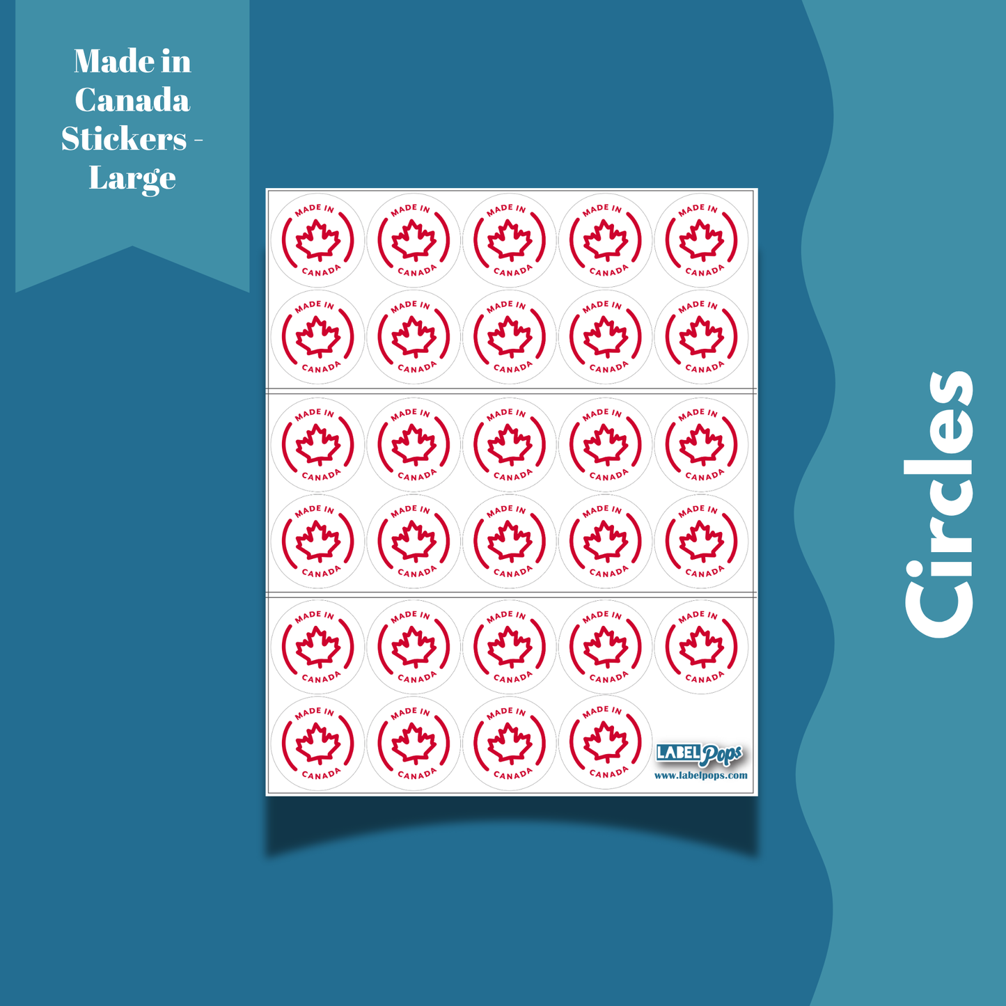 Made In Canada - Large Circles