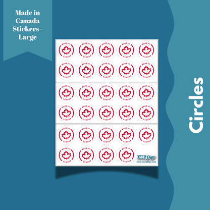 Made In Canada - Large Circles