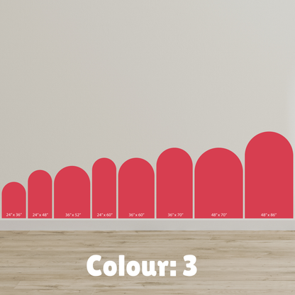 Arch Wall Decal/Wall Sticker - 40 Colour Options - 24" x 36"