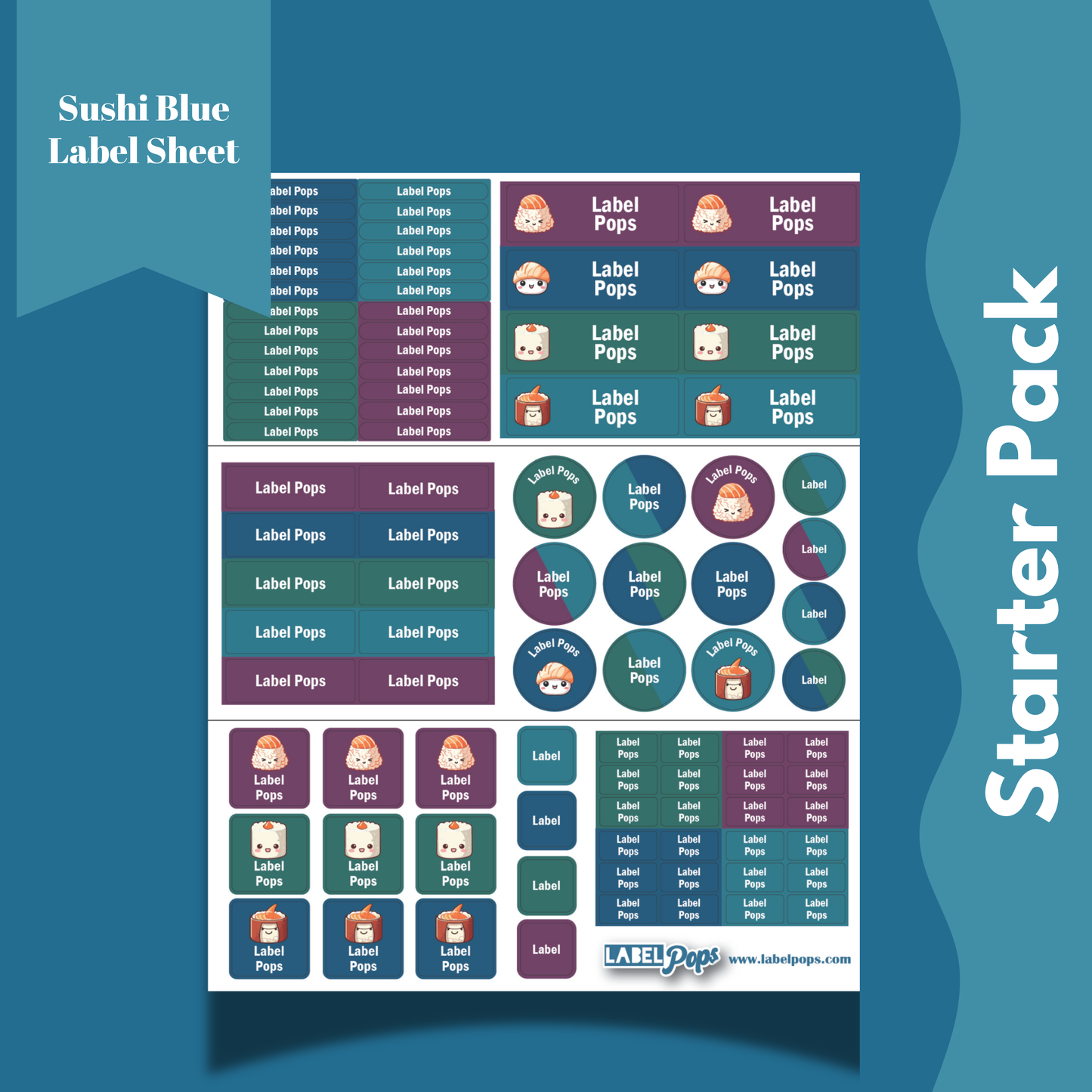 Sushi Blue - Starter Pack