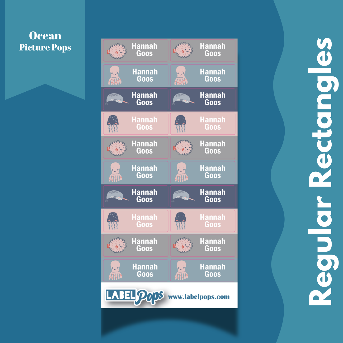 Regular Rectangles - Ocean