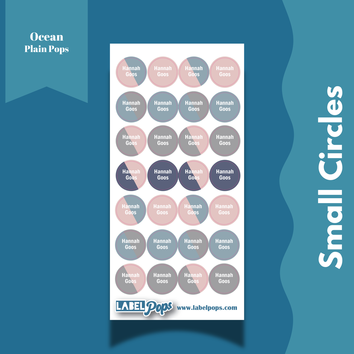 Small Circles - Ocean Colours