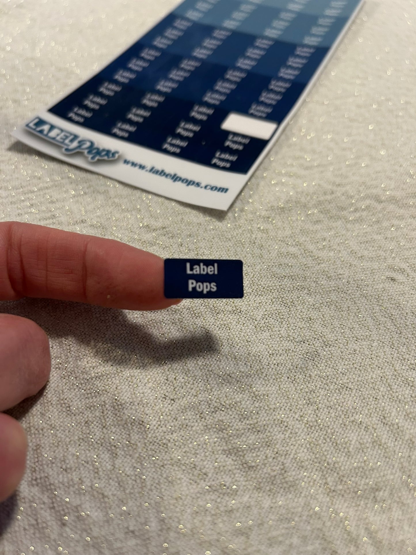 Small Rectangles - Purple Flowers Colours