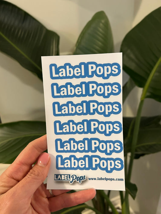 Personalized Sticker - 6 pack