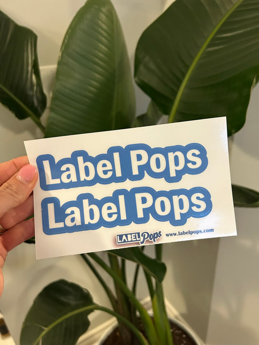 Personalized Sticker - 2 pack