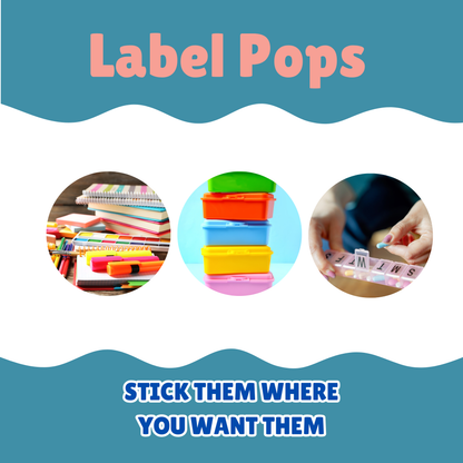 Personalized Sticker Sheet - Adventure Red